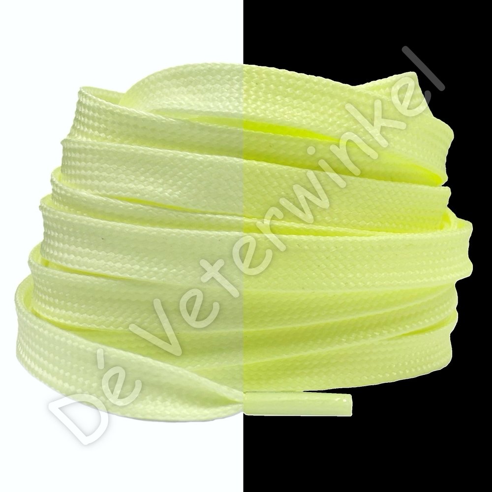 Glow in the dark 8mm Neon Geel