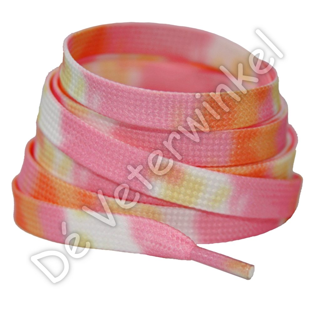 Tie Dye 8mm Oranje/Roze