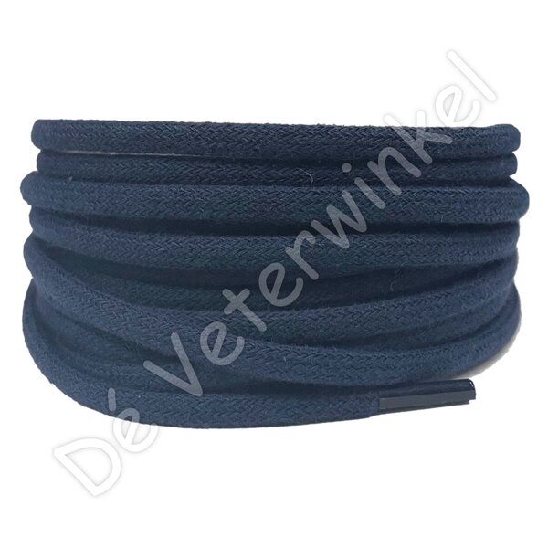 Rond 5mm katoen Donkerblauw (KL.P114) ROL