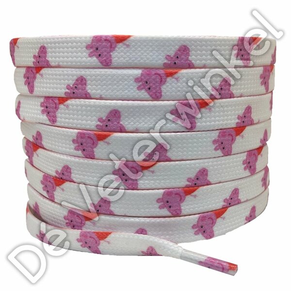 Print laces 8mm Donut (KL.DNUT) - BOX