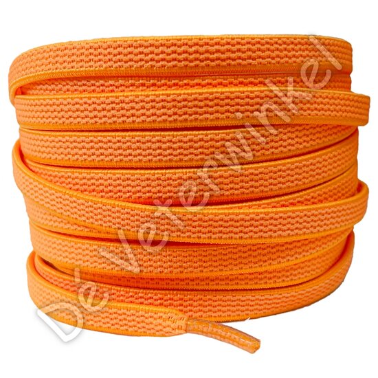 Elastiek plat 7mm Oranje (KL.8326) ROL