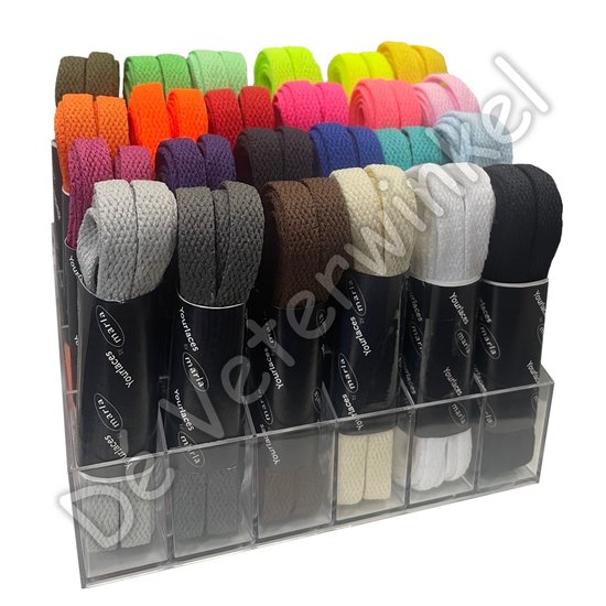 Nike veters 8mm ASSORTIMENT 120cm