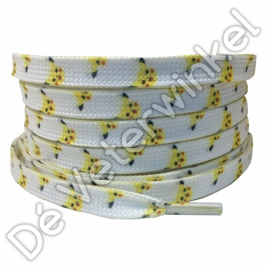 Print laces 8mm Pikachu (KL.PIKA)