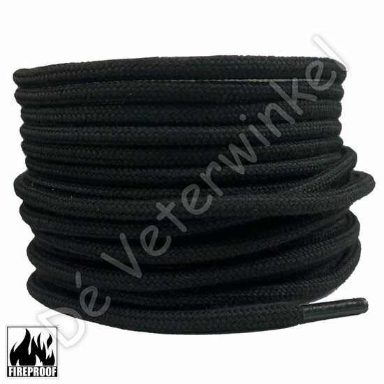 Fire resistant Nomex 5mm Black (KL.8215)