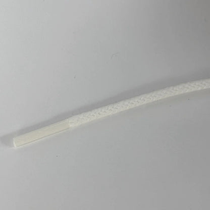 Rond 2mm wax Gebroken Wit