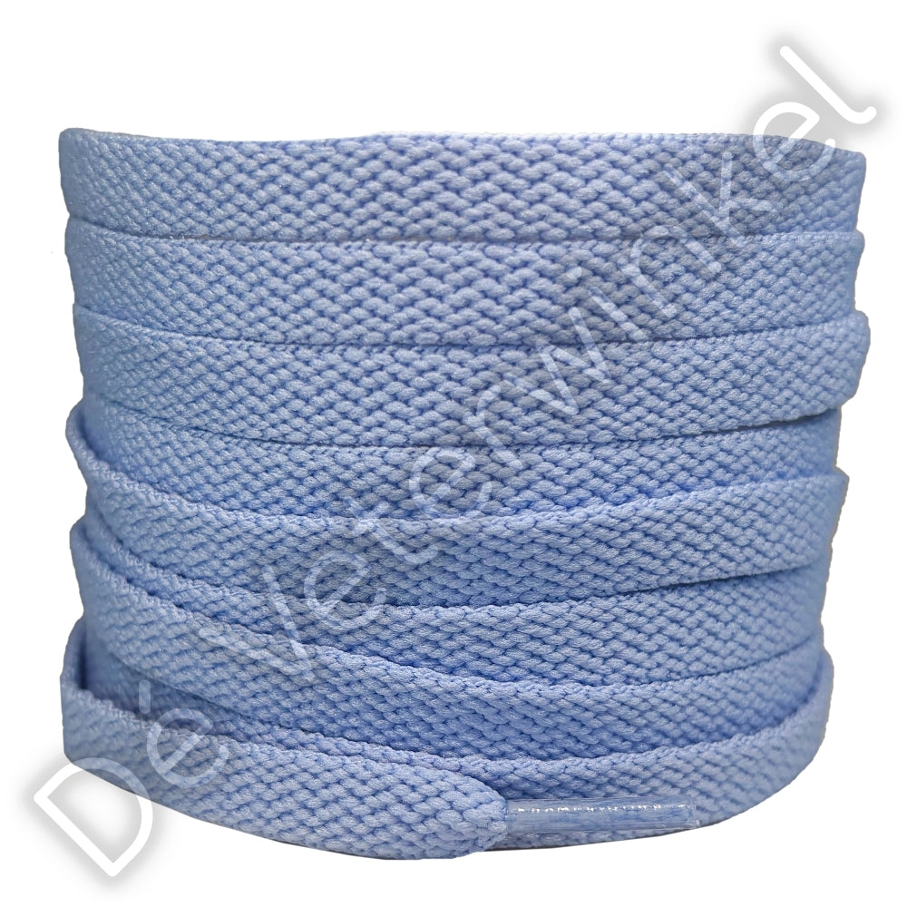 Nike veters plat 8mm Baby Blauw