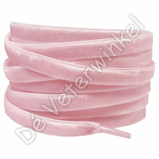 Fluweel 10mm Baby Roze