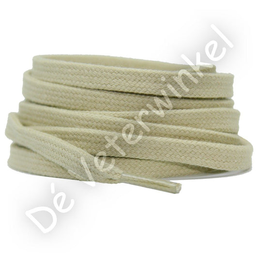 Plat katoen 6mm Beige