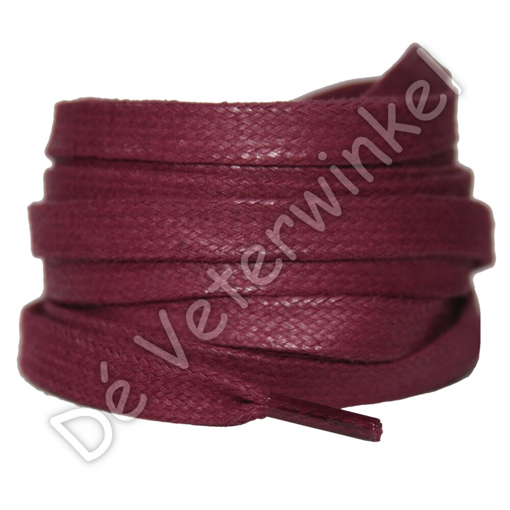 Plat 8mm wax BordeauxRood