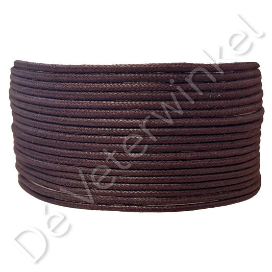 Rond 2mm wax Bordeaux