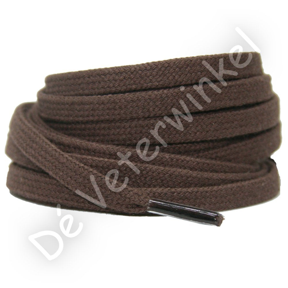 Plat katoen 6mm Bruin