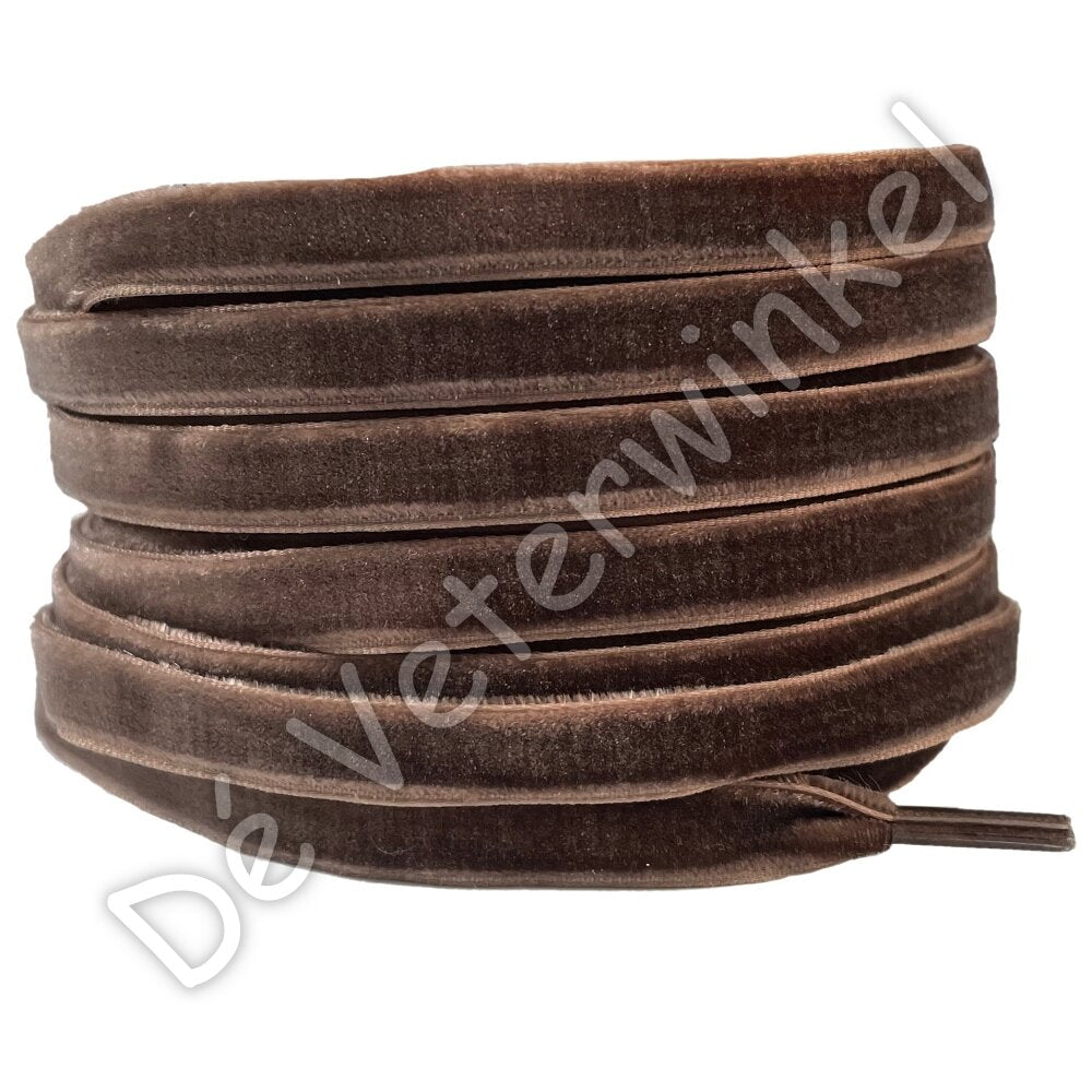 Fluweel 10mm Bruin