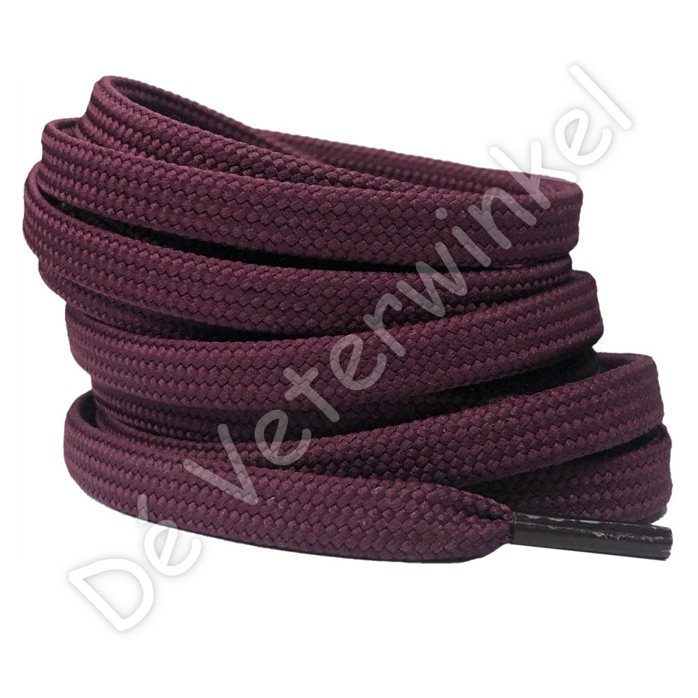 Plat 8mm polyester Burgundy
