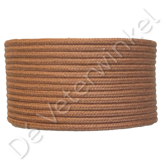 Koordveter 3mm katoen Cognac
