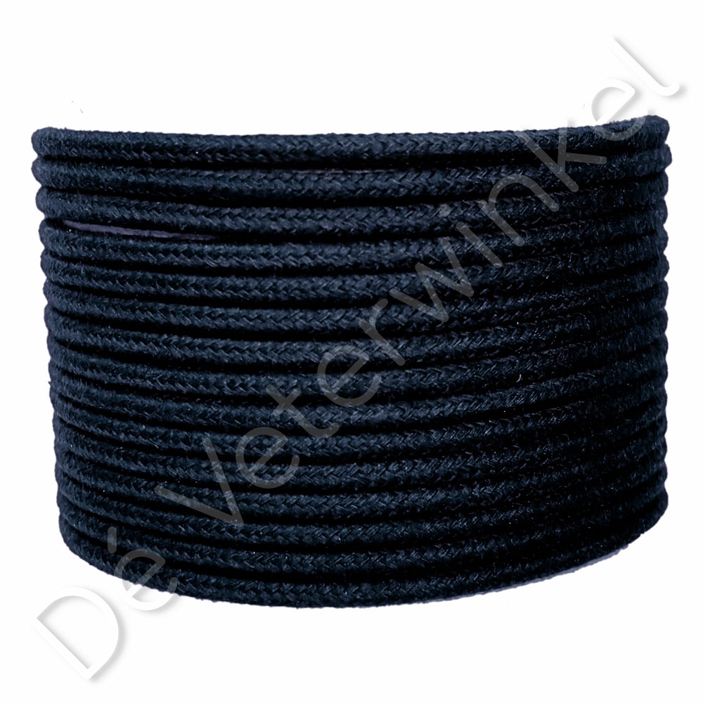 Rond 4mm katoen Donkerblauw