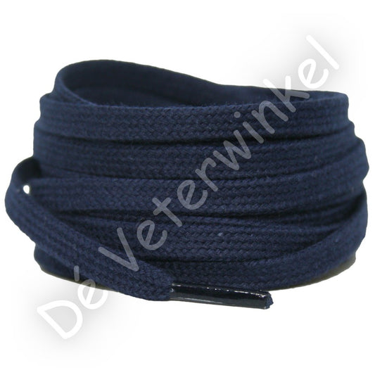 Plat katoen 6mm Light Navy