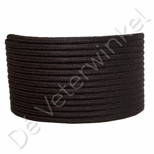 Koordveter 3mm katoen Donkerbruin