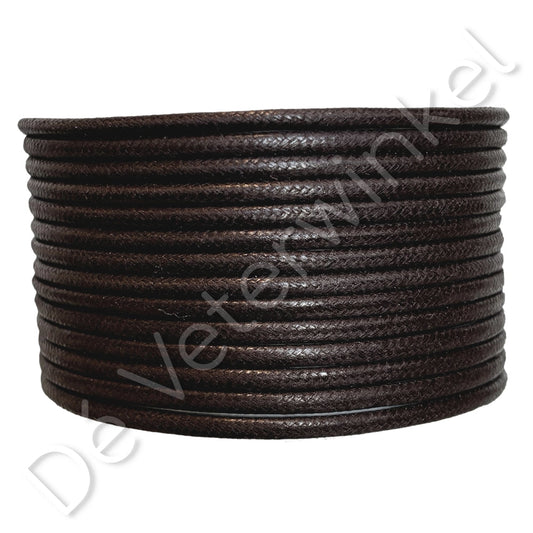 Trendveter 3mm WAX Donkerbruin