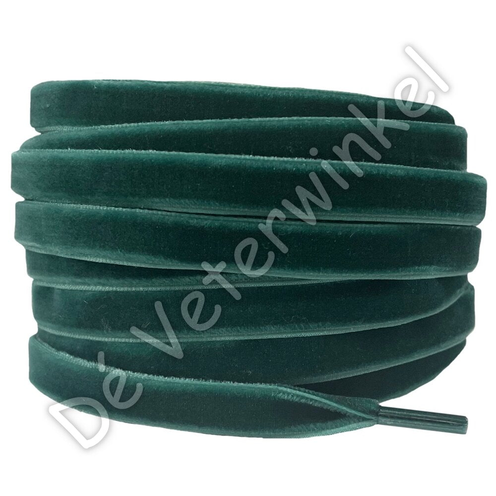 Fluweel 10mm Donkergroen