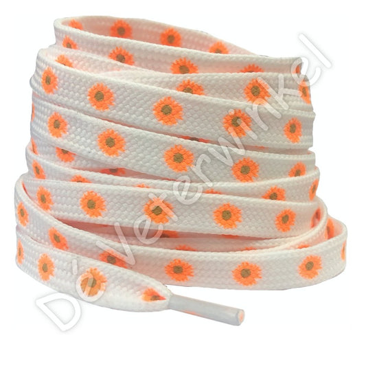 Flower Power 8mm Oranje
