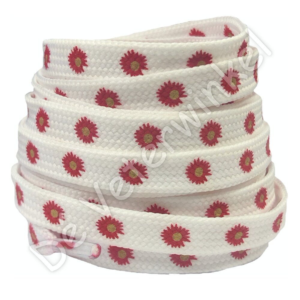 Flower Power 8mm Rood