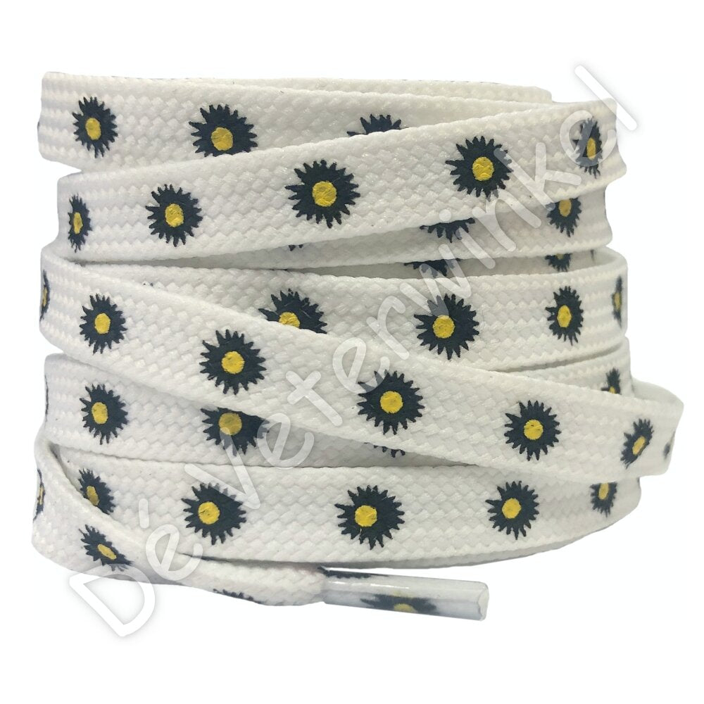 Flower Power 8mm Zwart