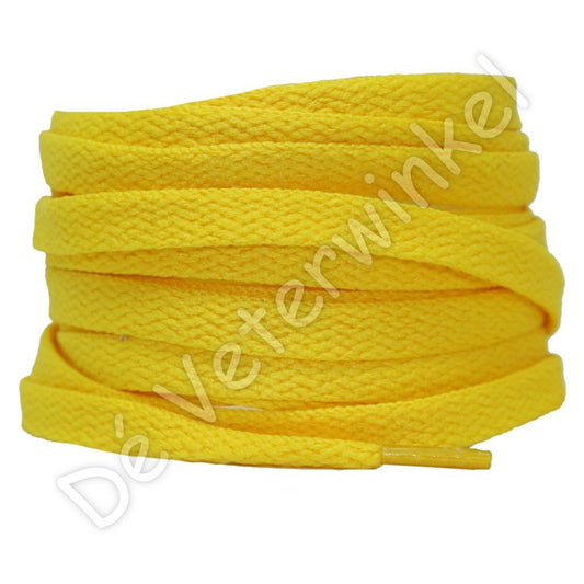 Nike veters plat 8mm Geel