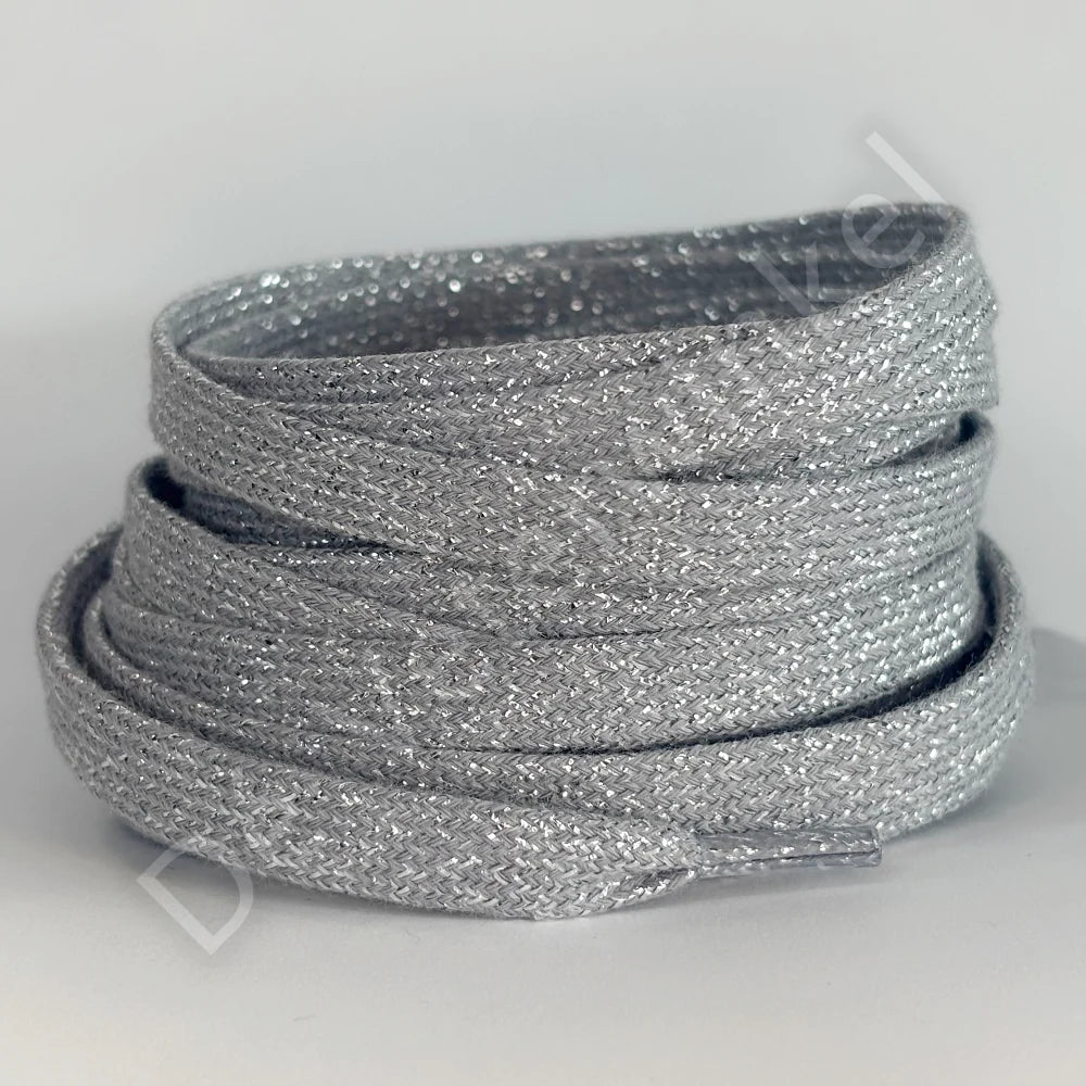 Glitterveter 8mm Zilverdraad