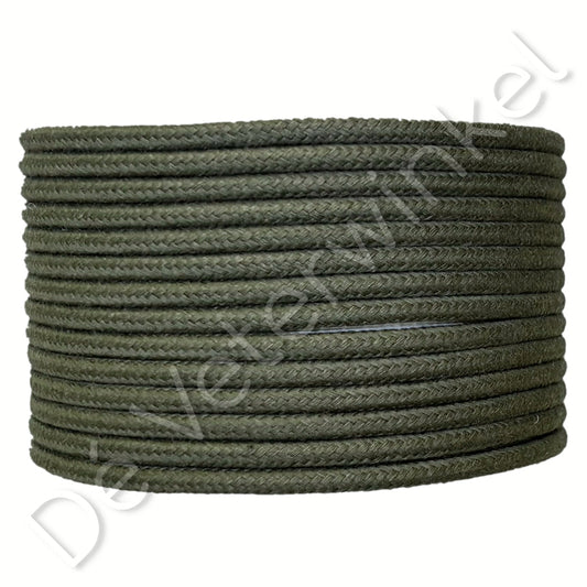 Rond 4mm katoen Groen