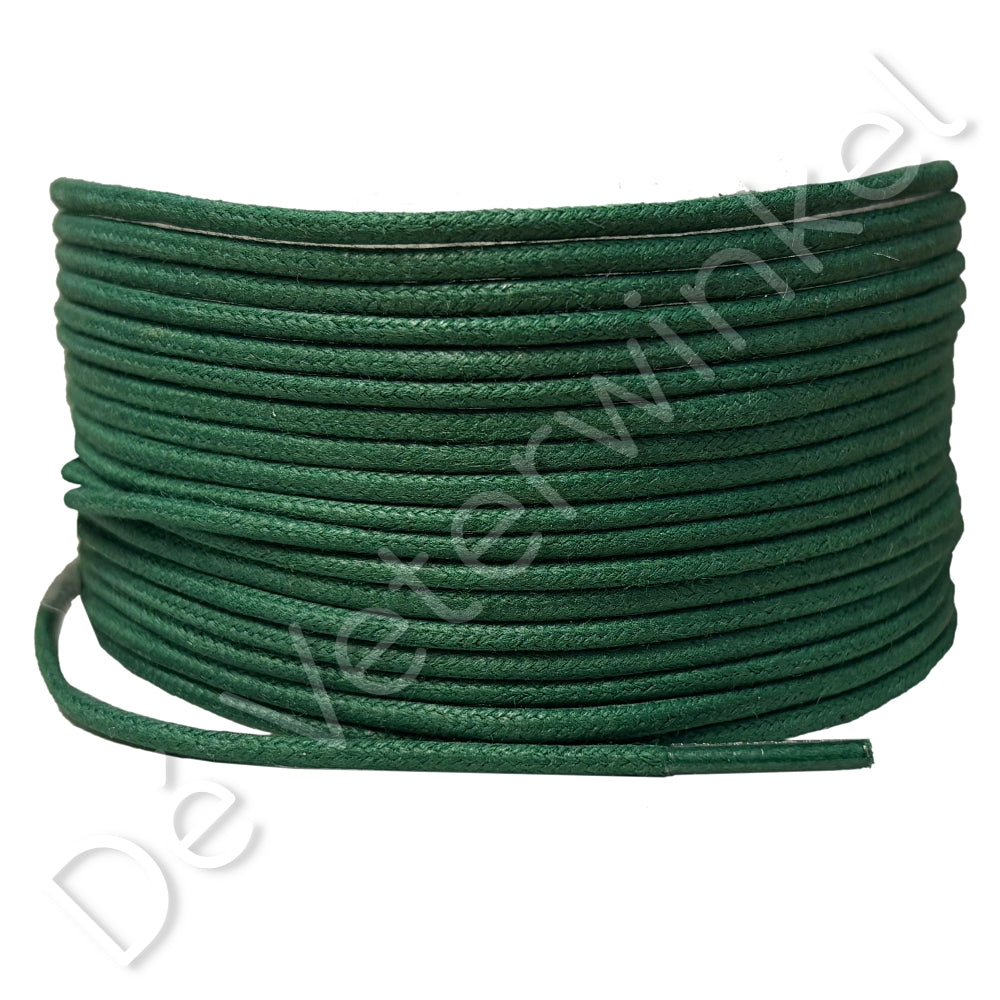 Rond 2mm wax Groen