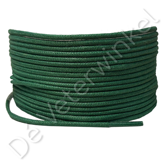 Rond 2mm wax Groen