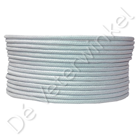 Rond 2mm wax IJsblauw