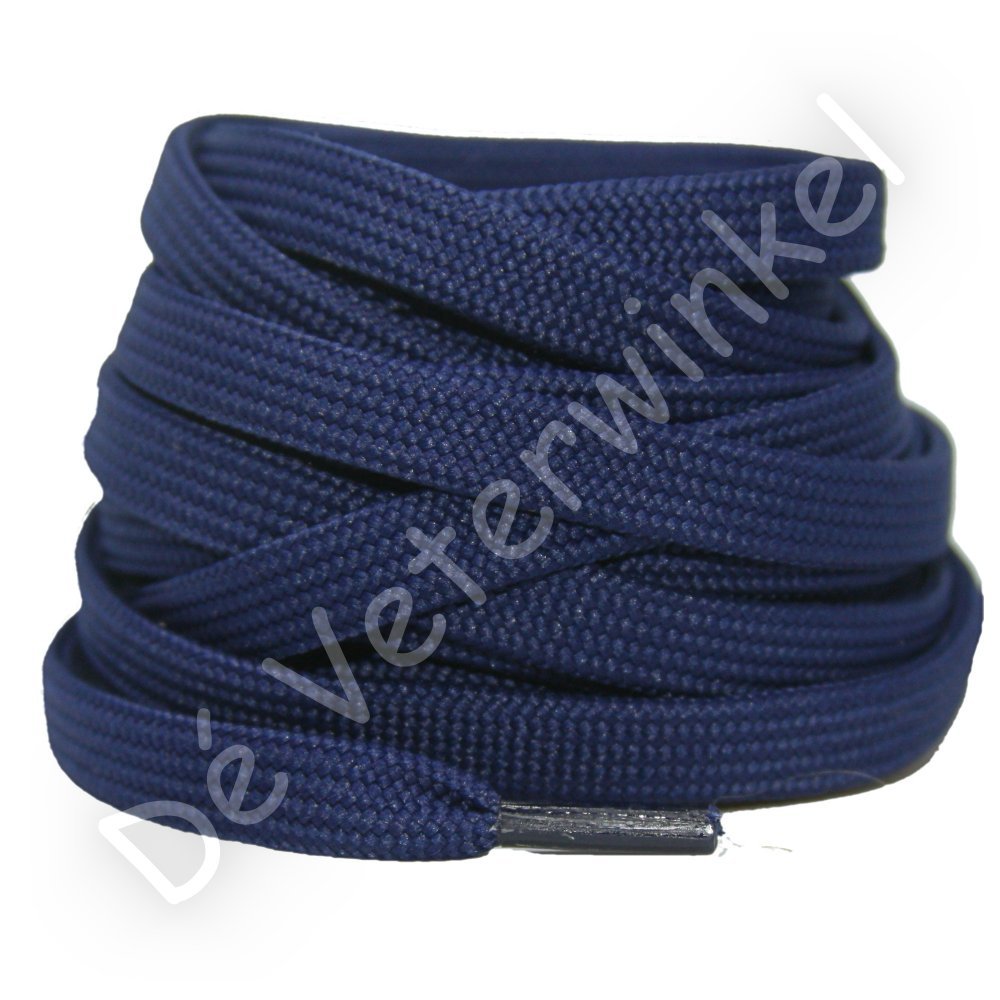 Plat 8mm polyester Jeansblauw