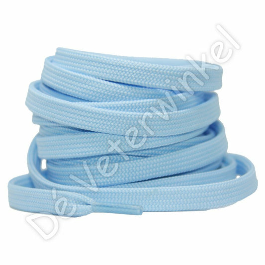 Plat 8mm polyester Lichtblauw