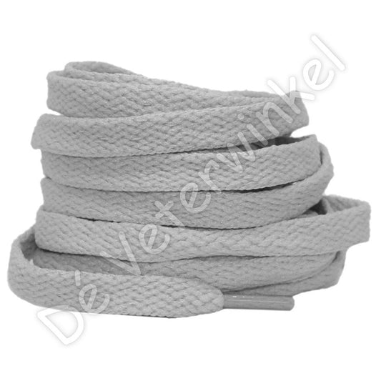 Nike veters plat 8mm Lichtgrijs