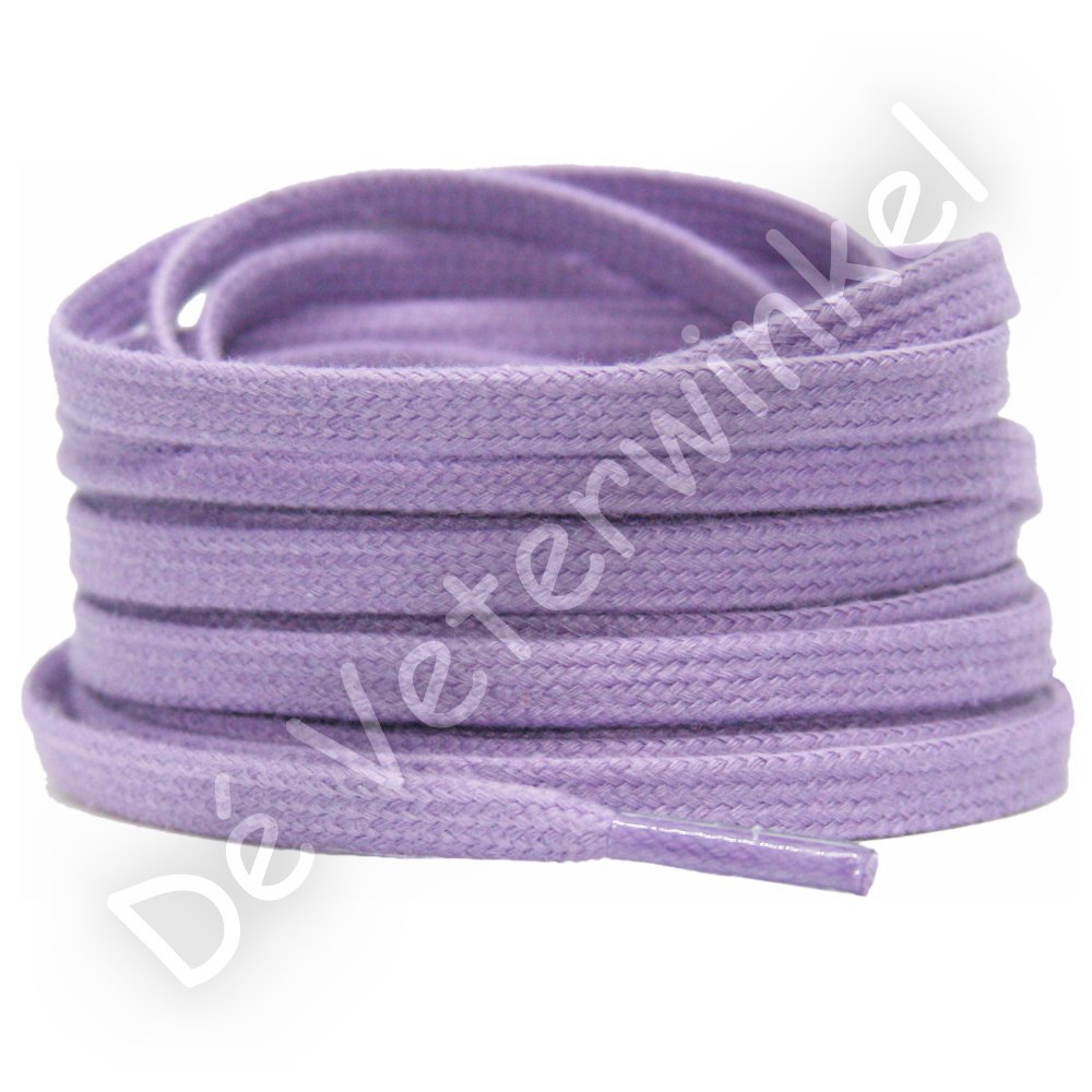 Plat katoen 6mm Lila