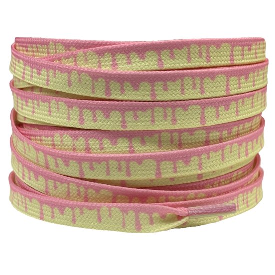 Verfdruppels 8mm Lime/Roze