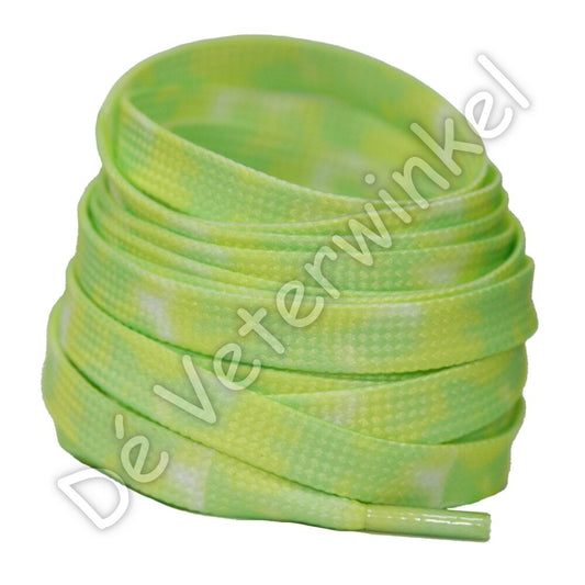Tie Dye 8mm Lime Yellow
