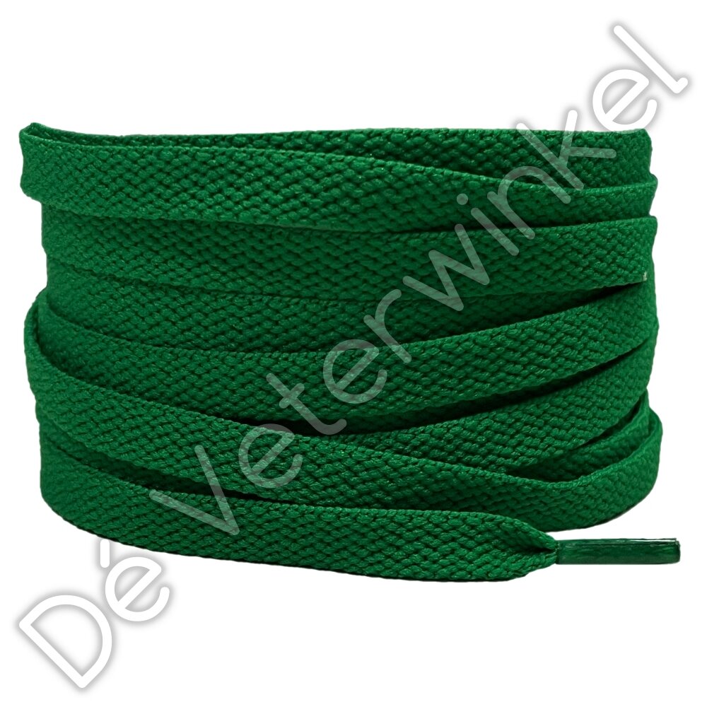 Nike veters plat 8mm Malachite Groen