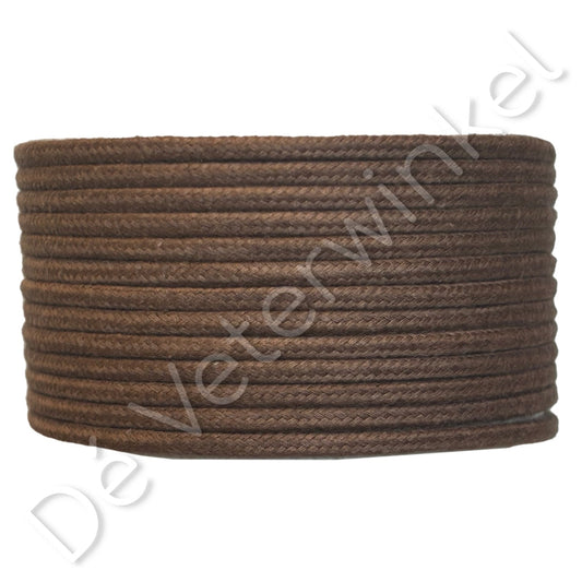 Koordveter 3mm katoen Middelbruin