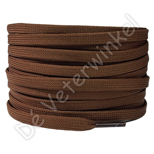Plat 5mm polyester Middelbruin