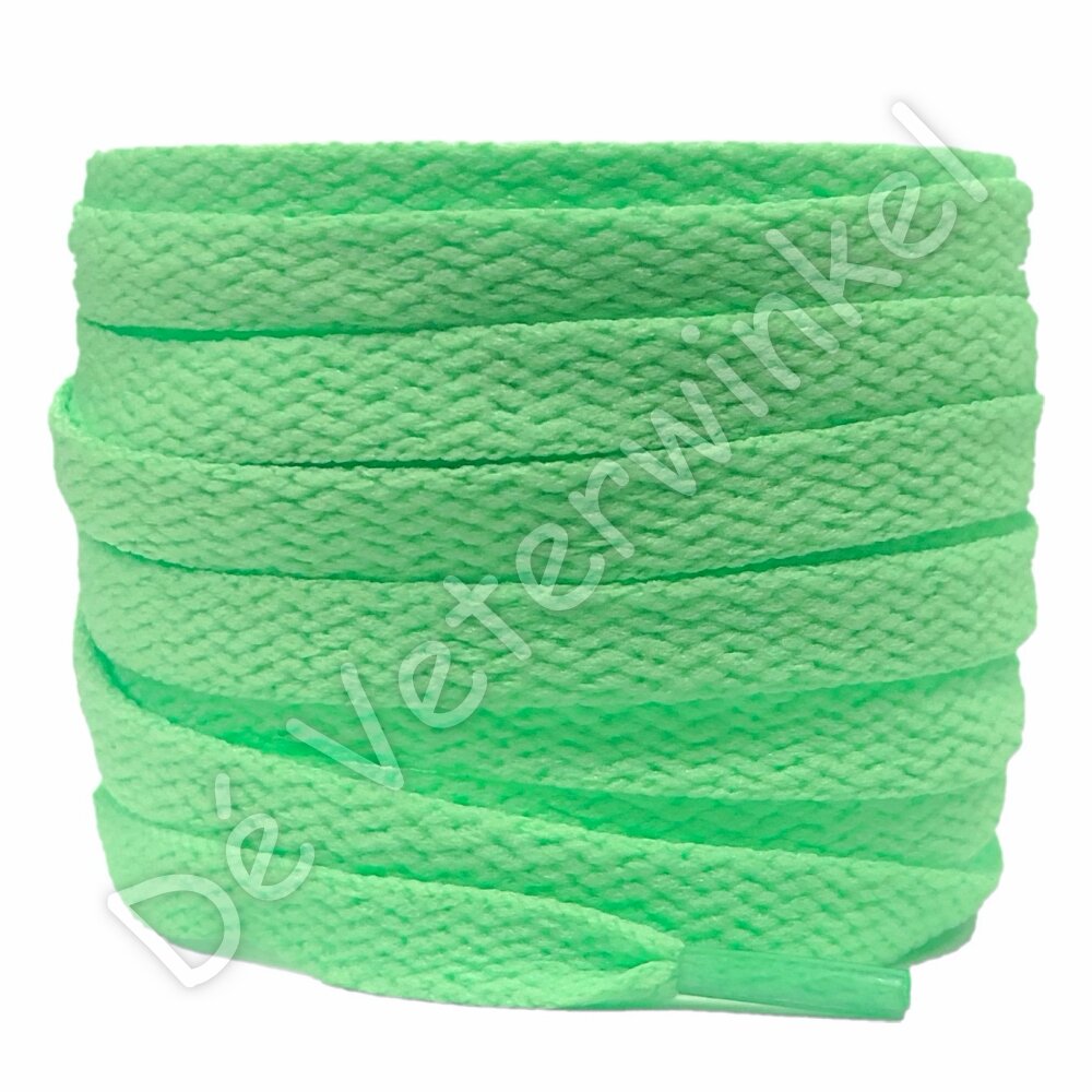 Nike veters plat 8mm MintGroen