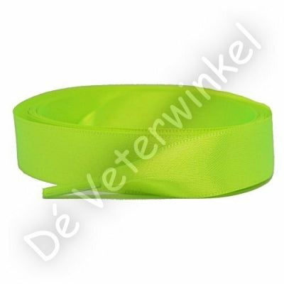 Satijn 15mm Neon Geel