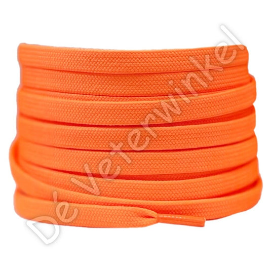 Plat 8mm polyester Neon Oranje