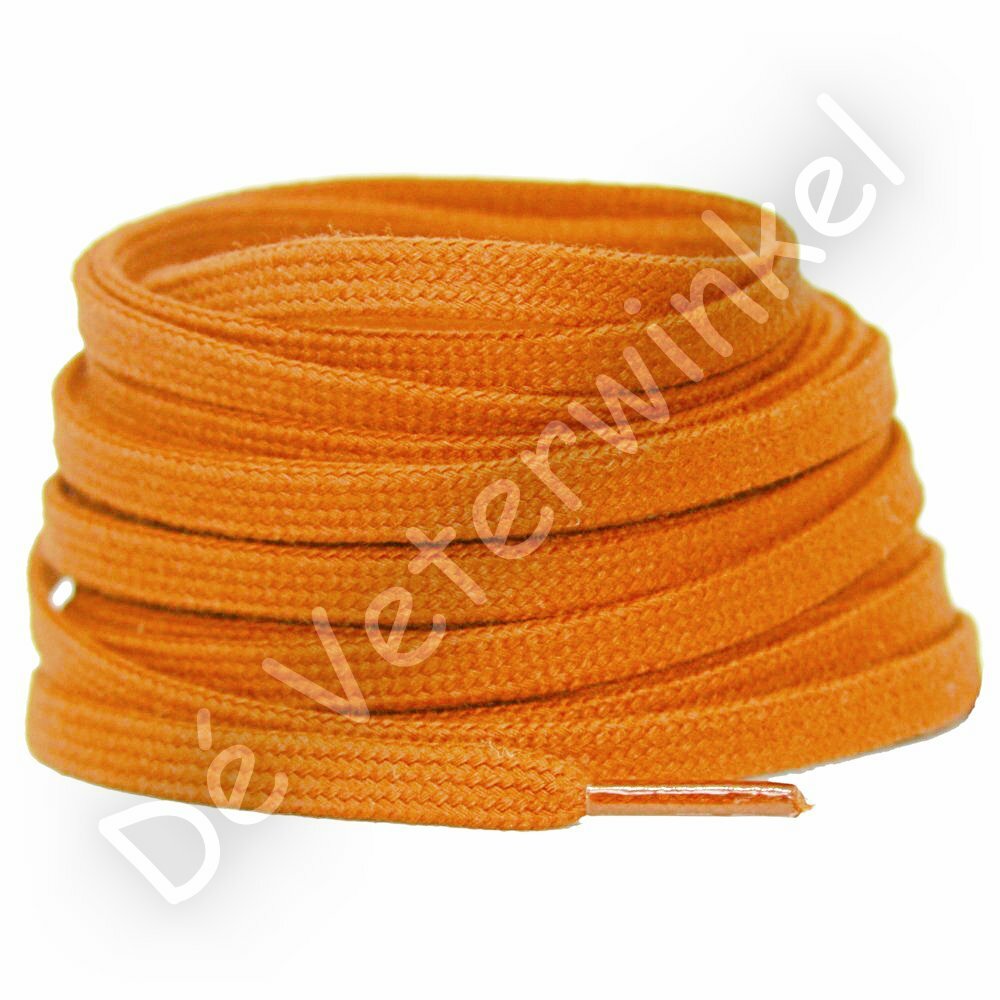 Plat katoen 6mm Oranje