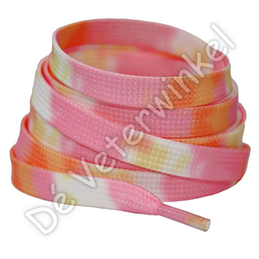 Tie Dye 8mm Oranje/Roze