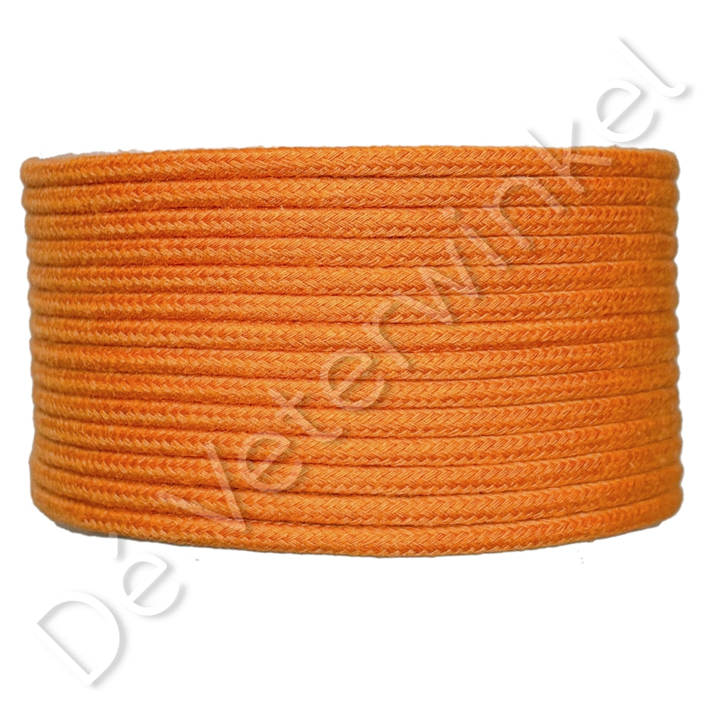 Koordveter 3mm katoen Oranje