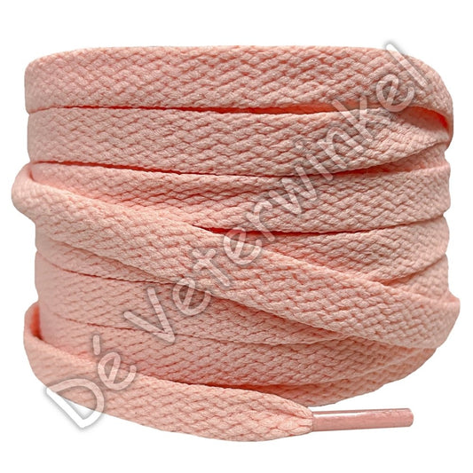 Nike veters plat 8mm Pastel Zalmroze