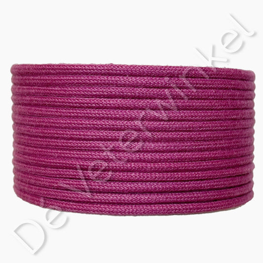 Koordveter 3mm katoen Roze