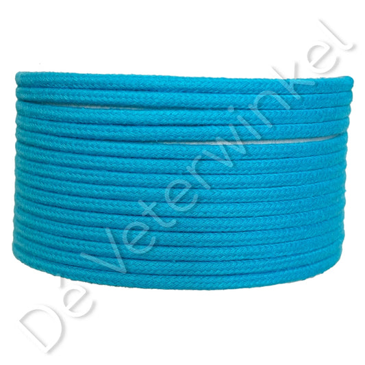Koordveter 3mm katoen Turquoise
